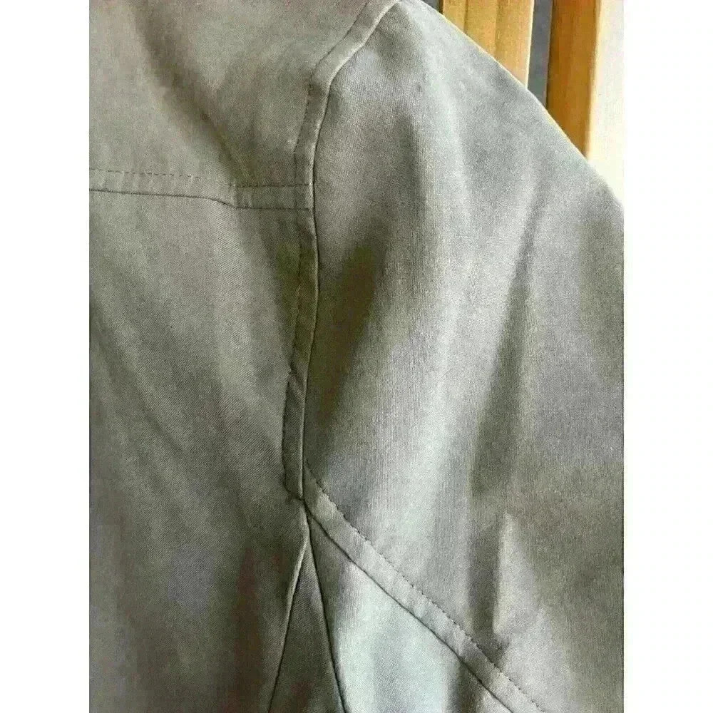NWT, Women's Trench Coat, Medium, Amazon Essentials, Taupe, Mid-length, - Picture 10 of 12